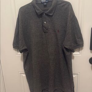 Polo by Ralph Lauren Men's Gray Polo Shirt